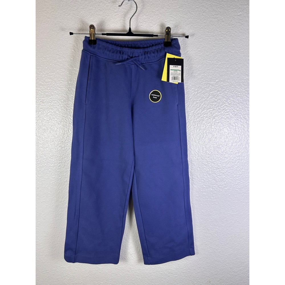 Art Class Boys Blue Reinforced‎ Knee Knit Pants Size S 6/7 NWT